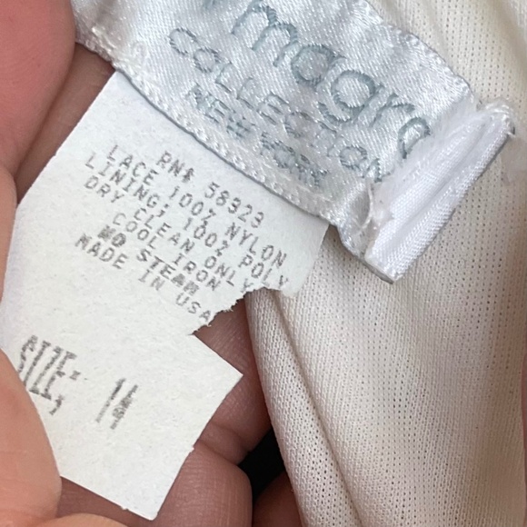 Vintage Lew Magram 90’s Lace Dress Women’s Size 14 - Picture 5 of 8